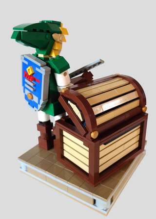 Illustration for article titled Lego Link And Treasure Chest